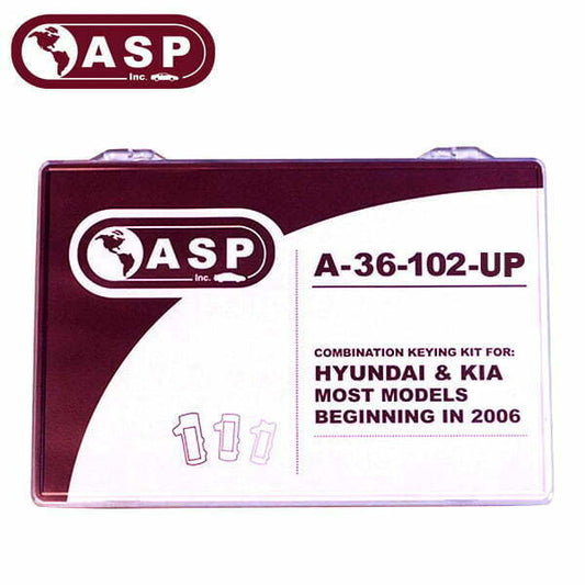 ASP – A-36-102-UP / 2006-2015 Hyundai Kia / HY15 / HYN14R / HY20 / KK10 / HY18 / HY15 / HYN14 / KK8 / Keying Kit (Upgrade pack for A-36-102)