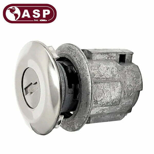 ASP – D-42-221 Ford / H54 / 10 Cut / Door Lock Service Pack Chrome Cap / Uncoded
