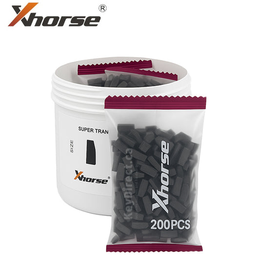 Bundle of 200 / Xhorse – SUPER CHIP – XT27A – Universal Programmable Transponder Chip – 1 Chip For ALL