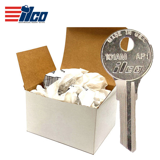 Bundle of 50 / ILCO – 101AM AP1 Chicago Key Blank