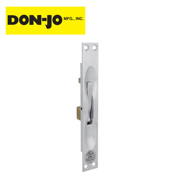 Don-Jo – 1555-626 – Aluminum Door Flush Bolt / Satin Chrome