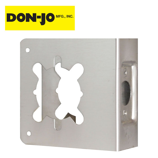 Don-Jo – 81-S-2-CW – Wrap Around -1/2″ Height – 2-3/4″ Backset / Satin Stainless Steel