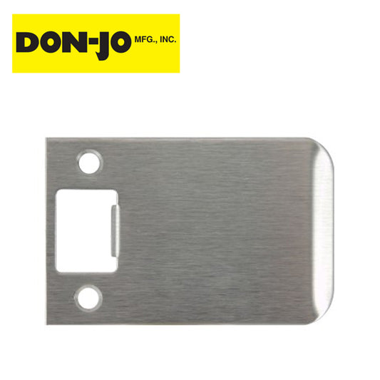 Don-Jo – EL-103-630 – 2-1/4″ Extended Lip Strike / Finish: Satin Stainless Steel