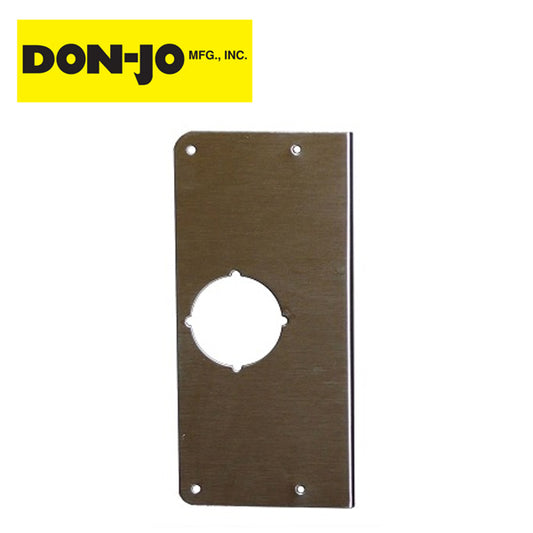 Don-Jo – EM-2-630 – Scar Plate – Satin Stainless Steel
