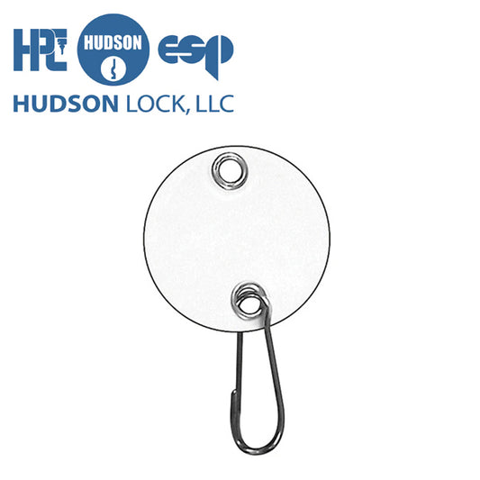 HPC – 1-1/4″ Tags For Key Identification With Snap (Pack of 100) / EYS-6