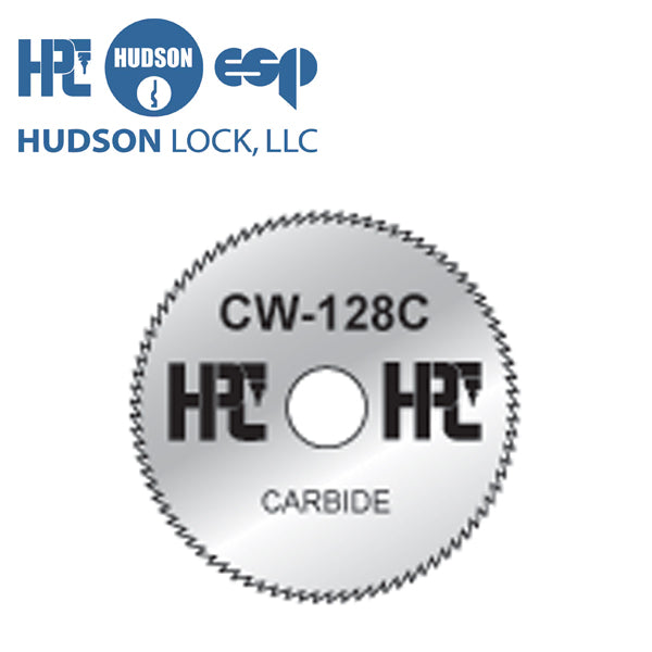 HPC – CW-128C – Carbide Slotter (.128 Thick) for Tubular Adapter
