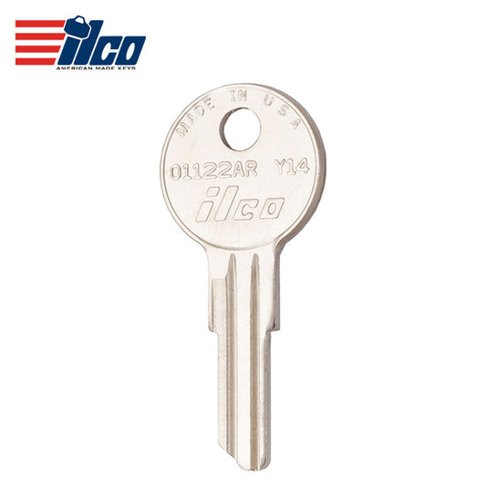 ILCO – 01122AR-Y14 YALE Key Blank