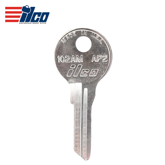 ILCO – 102AM AP2 Chicago Key Blank