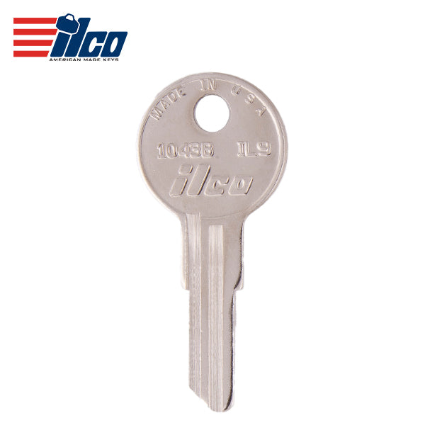 ILCO – 1043B-IL9 Illinois Key Blank