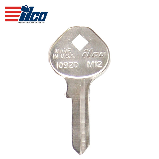 ILCO – 1092D M12 Master Padlock Key Blank