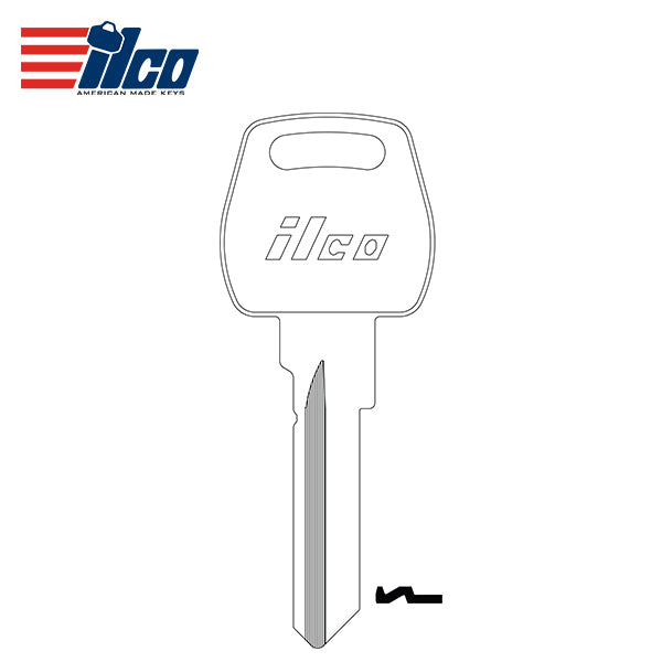 Ilco – 1145AST ST4 – Stanley Padlock Key Blank