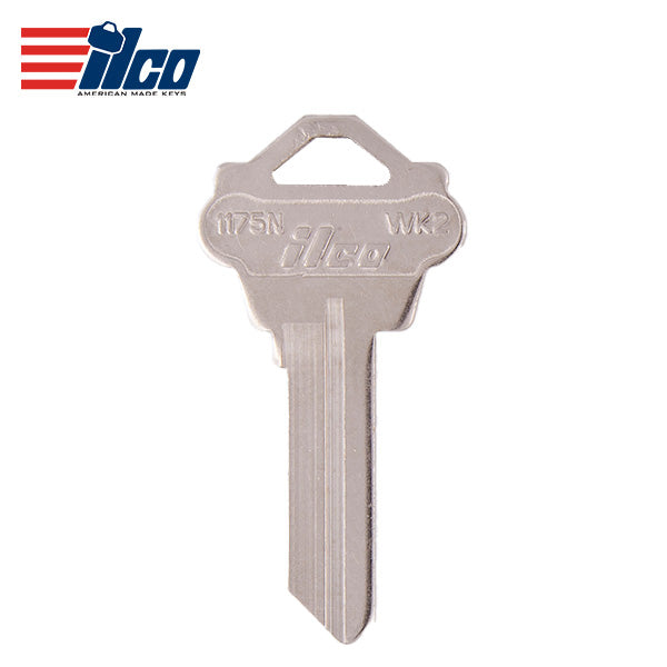 ILCO – 1175N WK2 Weslock Key Blank