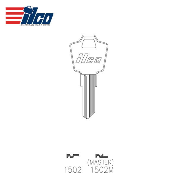 ILCO – 1502 Key Blank