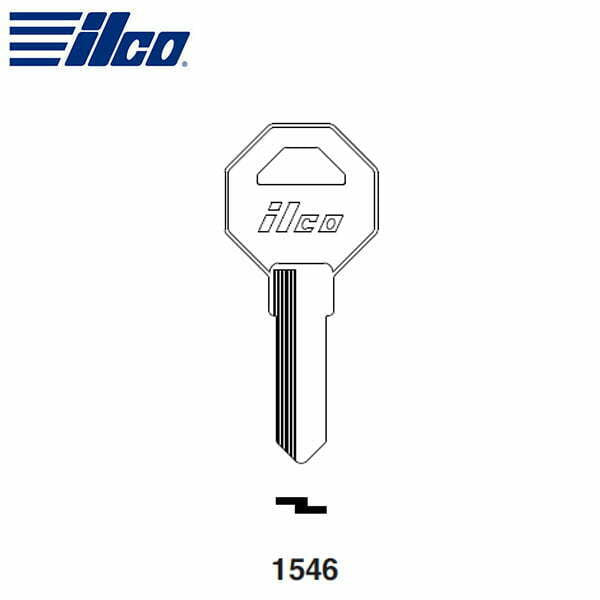 ILCO 1546 Key Blank / Gas Cap Lock