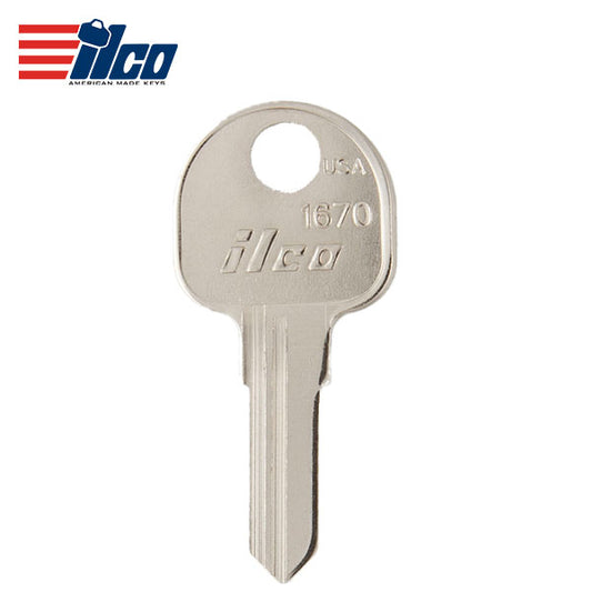 ILCO – 1670 Hafele Key Blank