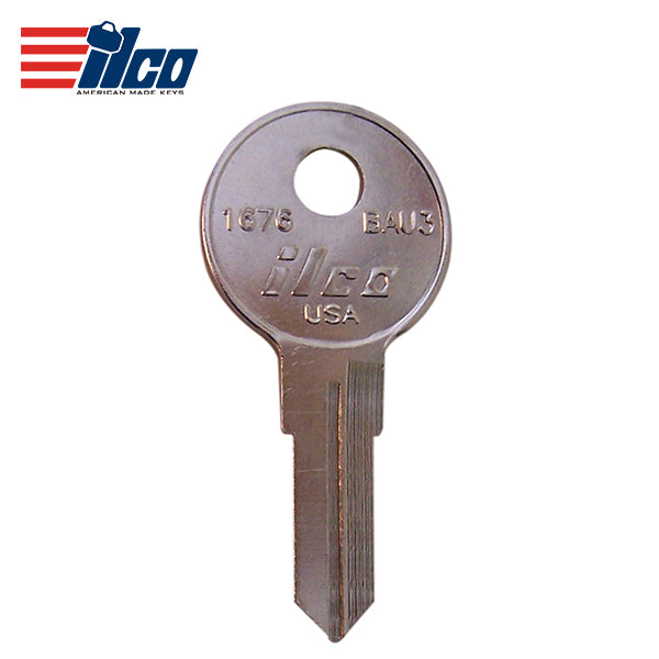 ILCO – 1676 BAU3 Key Blank / Bauer Locks