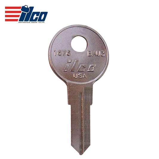 ILCO – 1676 BAU3 Key Blank / Bauer Locks