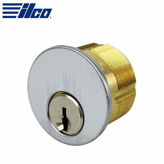 ILCO – 7155 – Mortise Cylinder / 5 Pin / 15/16″ / Schlage C / Standard Cam / 26D – Satin Chrome / KA2