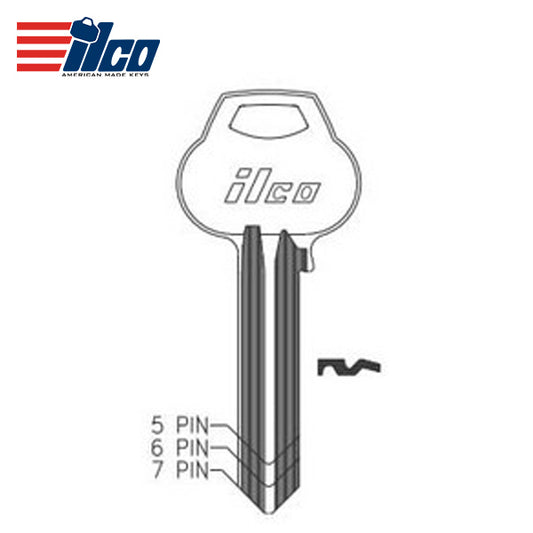 ILCO – A1011-L34 Corbin RUSSWIN Key Blank