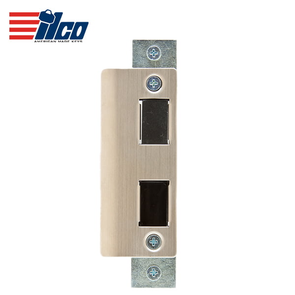 ILCO – Deadlatch Strike – 1.87″ – Long Lip Standard / Clear / 4501-01