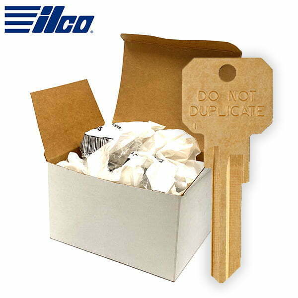 ILCO – Do Not Duplicate KW1 Key Blank / DND-KW1 – 250 Pack