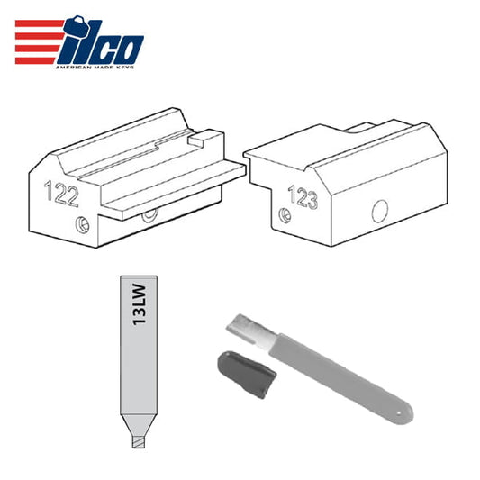 ILCO – Futura Series Kit for Honda Stainless Steel Key / D7A2831ZB