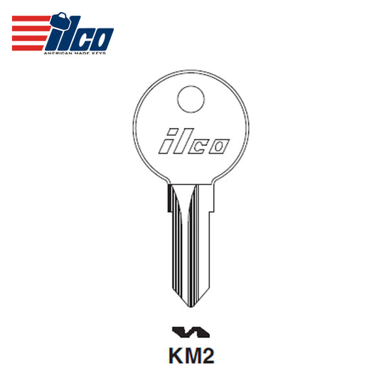 ILCO KM3 Gas Cap Key Blank