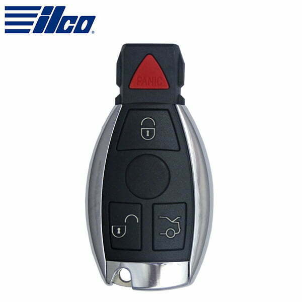 ILCO Look-Alike™ 1996-2015 Mercedes Benz / 4-Button POD Key / IYZ-3312 / Works With Smart Pro ONLY