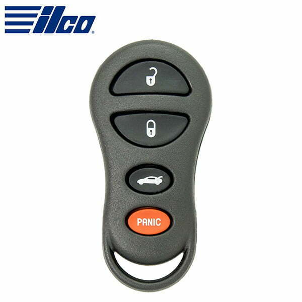 ILCO Look-Alike™ 2001-2006 Chrysler 4-Button Keyless Remote Entry / PN: 04602260AA (RKE-CHRY-4B1)