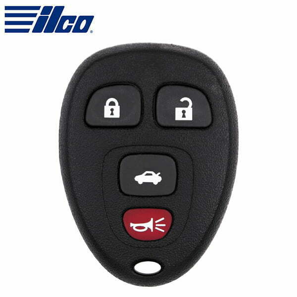 ILCO Look-Alike™ 2004-2009 GM / 4-Button Keyless Entry Remote / KOBGT04A / 22733523 (RKE-GM-4B16)