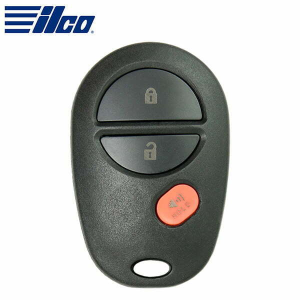 ILCO Look-Alike™ 2004-2017 Toyota / 3-Button Keyless Entry Remote / FCC ID: GQ43VT20T (RKE-TOY-3B1)