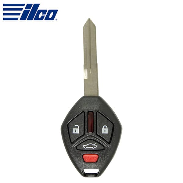 ILCO Look-Alike™ 2006-2007 Mitsubishi / 4-Button Remote Head Key / PN: G8D-620M-A / Straight blade