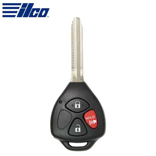 ILCO Look-Alike™ 2008-2010 Toyota 3-Button Remote Head Key / PN: 89070-02250, 89070-0T030 (RHK-TOY-3BD2)