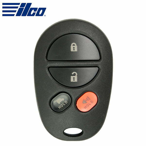 ILCO Look-Alike™ 2008-2017 Toyota Sequoia / 4-Button Keyless Entry Remote / PN: 89742-0C040 (RKE-TOY-4B2)