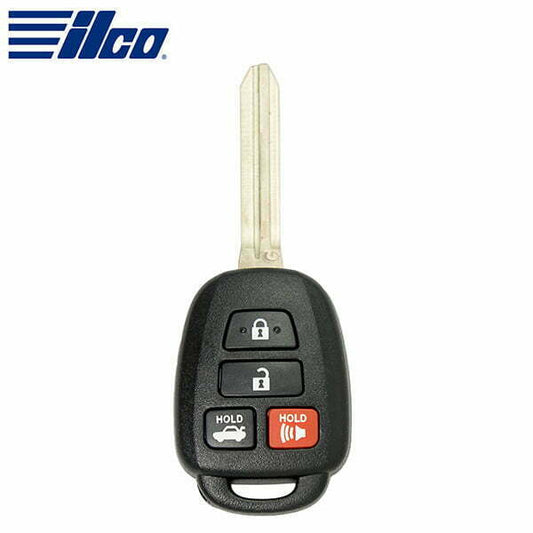 ILCO Look-Alike™ 2010-2014 Toyota 4-Button Remote Head Key (G CHIP) / FCC ID: HYQ12BDM, HYQ12BEL (RHK-TOY-4BG)