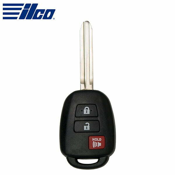 ILCO Look-Alike™ 2012-2016 Toyota Prius / 3-Button Remote Head Key / No-Chip (RHK-TOY-3BPC)