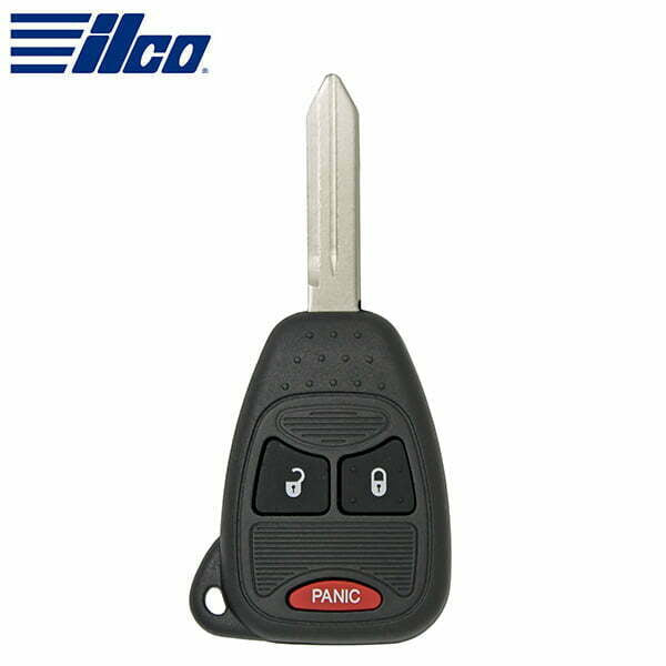 ILCO Look-Alike™ Dodge Jeep Chrysler / 3-Button Remote Head Key / FCC ID: OHT692427AA, OHT692713AA (RHK-CHRY-3B1)