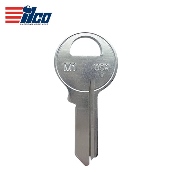 ILCO – M1-NP Master Padlock Key Blank / Nickel Plated