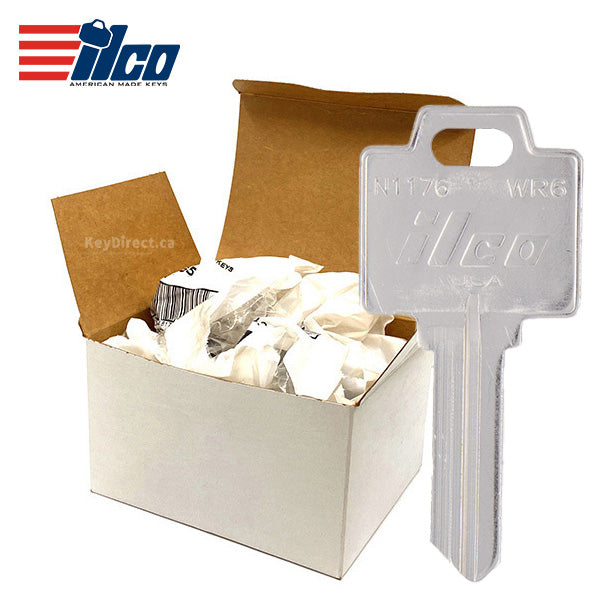 ILCO – N1176-WR6 Weiser Key Blank / 250 Pack