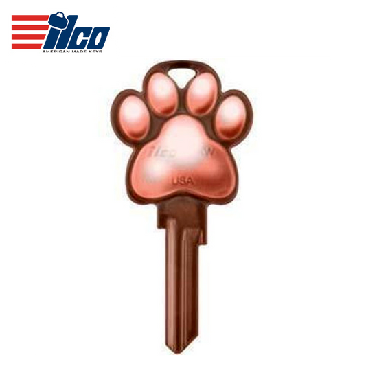 ILCO – Paw Shape Key Blank – SC1 / KW11 / WR5