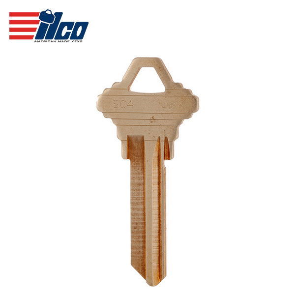 ILCO – SC4 – Schlage Key Blank – Brass