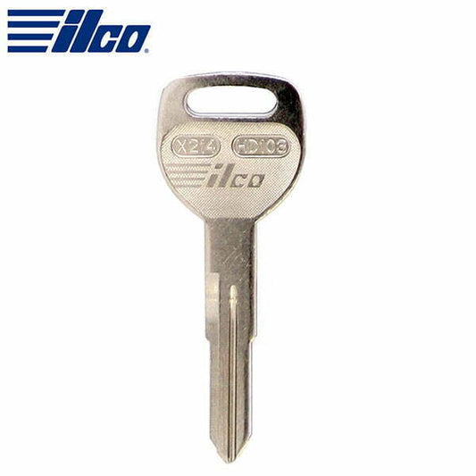ILCO X214 HD103 / Honda Acura Auto Metal Key Blank