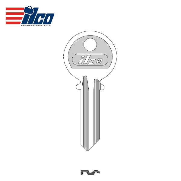 ILCO – Y1-PC-AQUA Yale Key Blank