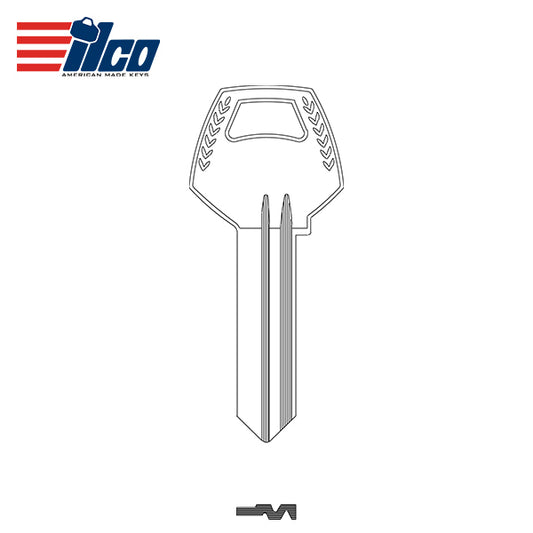 ILCO – Z1-60-6 Corbin Key Blank