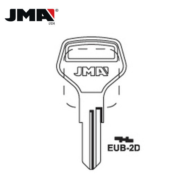 JMA – EUB-2D Euro Lock Metal Blank Key