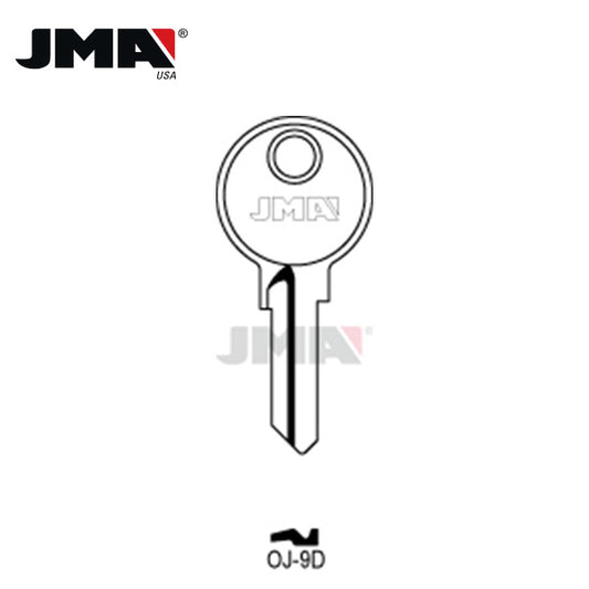 JMA – HR1 Ojmar Metal Blank Key / OJ-9D