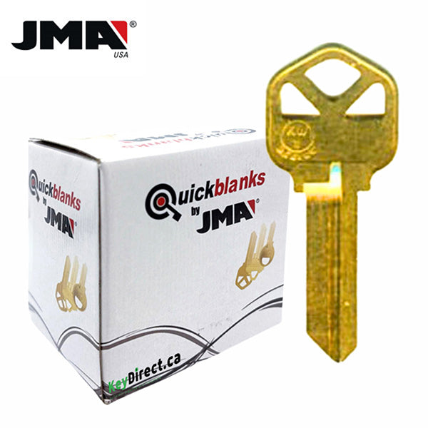 JMA – KW1BR Metal Key Blank For Kwikset / KWI-1KE / 250 PACK