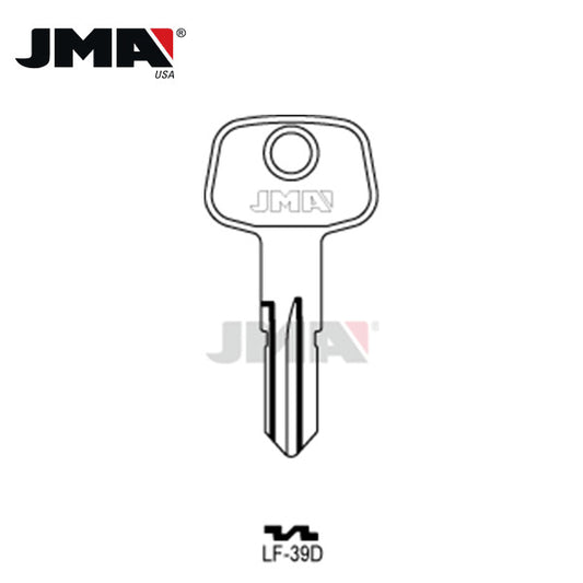 JMA – LF12-SI Lowe & Fletcher Metal Blank Key / LF-39D