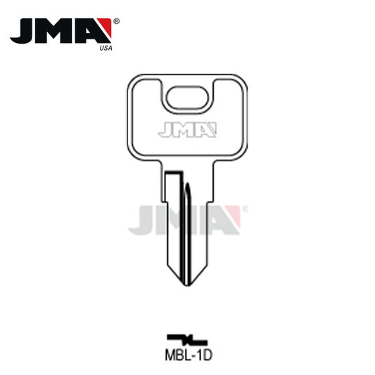JMA – MBL1R Mobella Metal Blank Key / MBL-1D