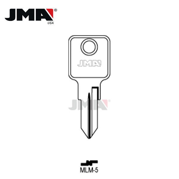 JMA – MLM1 Metal Blank Key / MLM-5